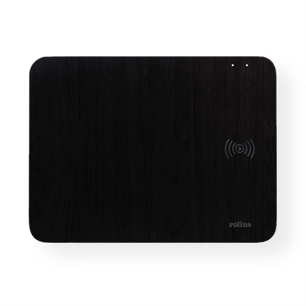 ROLINE Mauspad mit Wireless Charging Ladefläche, 10W ...