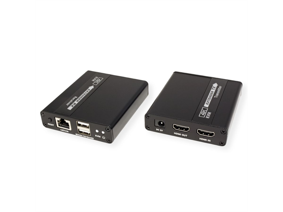 VALUE KVM Verlängerung über Kat.6/6A, HDMI, max. 70m