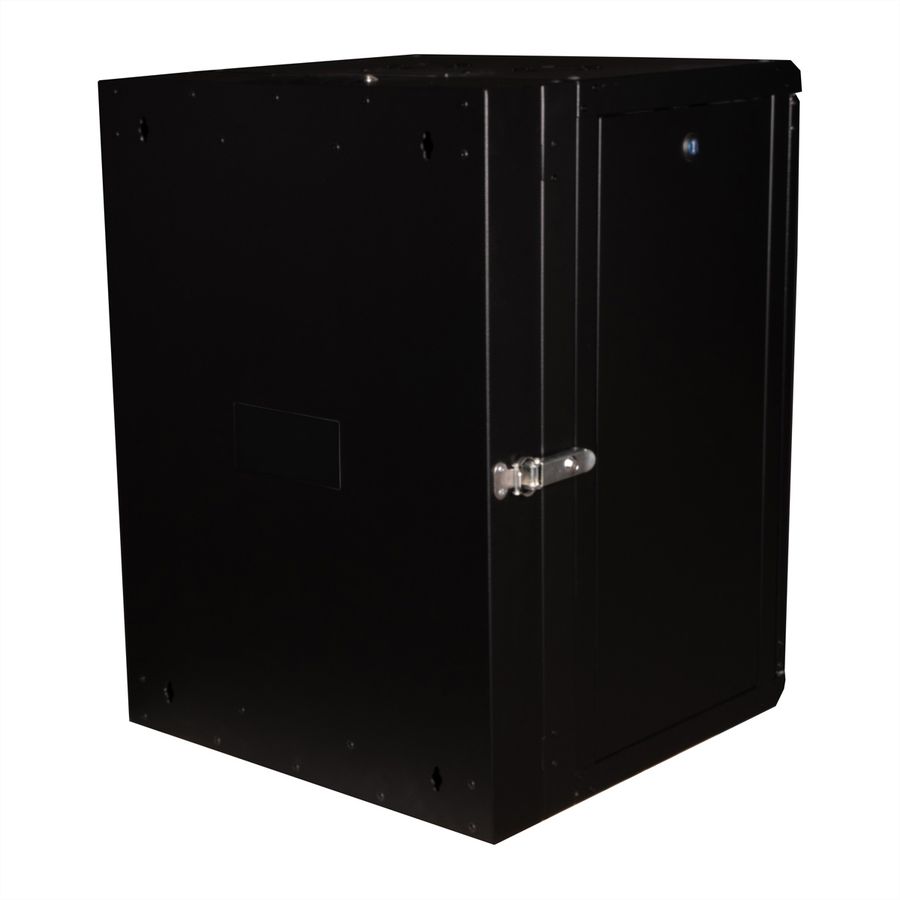 ROLINE 19-Zoll Wandgehäuse Pro 16 HE, 600x600 BxT zweiteilig schwenkbar schwarz
