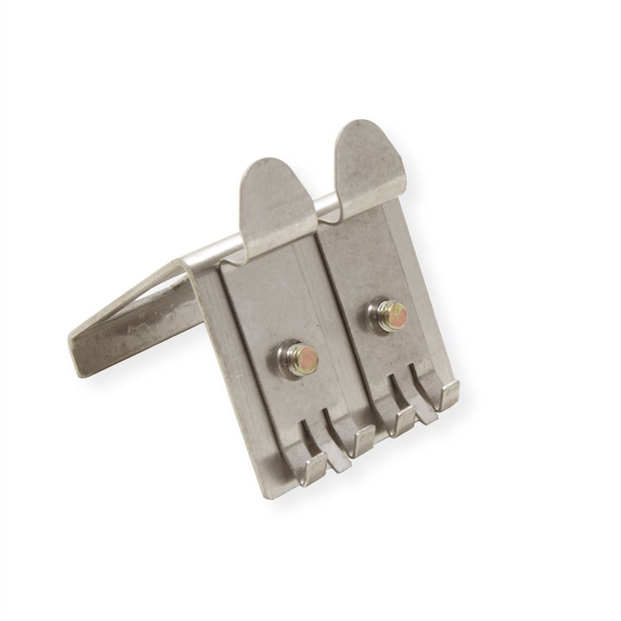 ROLINE Hutschienen-Adapter unbestückt, für 2 Keystones