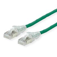 DÄTWYLER Patchkabel Cat.6A (Class EA) S/FTP, CU 7702 flex LSOH, AMP v2, grün, 0,5 m