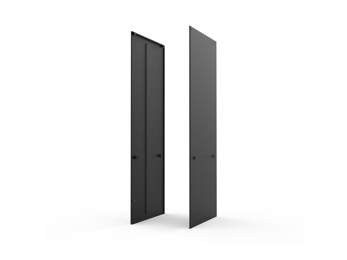 SCHROFF SEITENWAND 1800H 800T VERR.RAL7021 2X