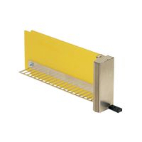 SCHROFF Filler-Modul mit Pull-Griff-Mechanik (Aluminium) - AMC BLINDMODUL C D ALU