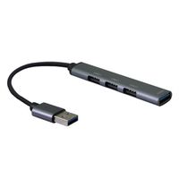 STANDARD USB 3.0 Hub, USB-A Anschluss, 4x USB-A Ports (3x USB 2.0 + 1x USB 3.2 Gen1)