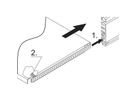 SCHROFF Montageplatte - CHASSISPLATTE 330T