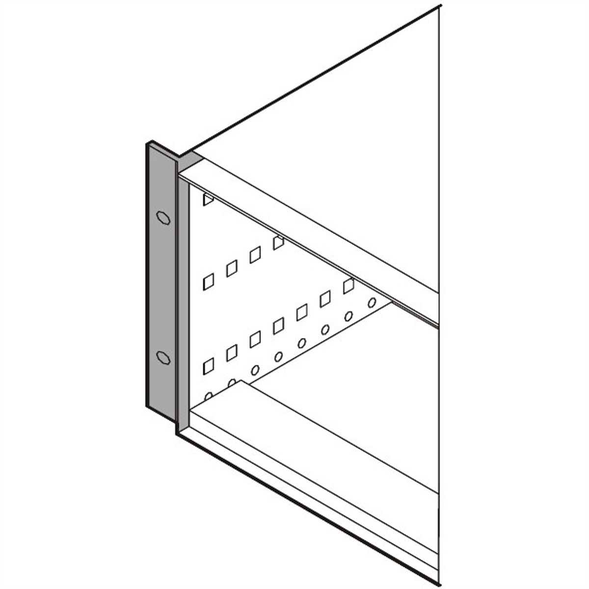 SCHROFF 19"-Befestigungswinkel zum Umrüsten - RATIOPAC PRO 19"WINKEL 5HE