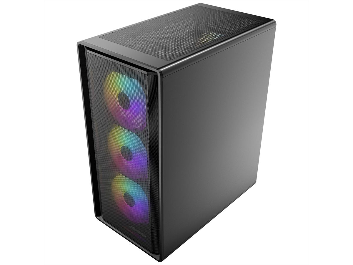 ANTEC Performance P6 Neo ARGB PC Gehäuse ATX Midi Tower, schwarz