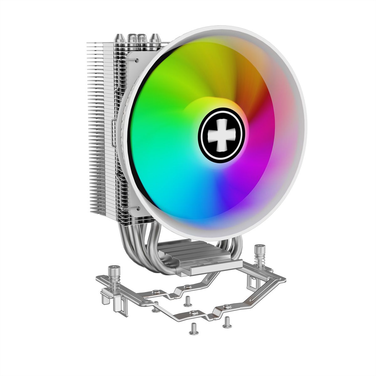 XILENCE XC249 ARGB CPU-Kühler, 120mm PWM FDB Lüfter, 150W TDP