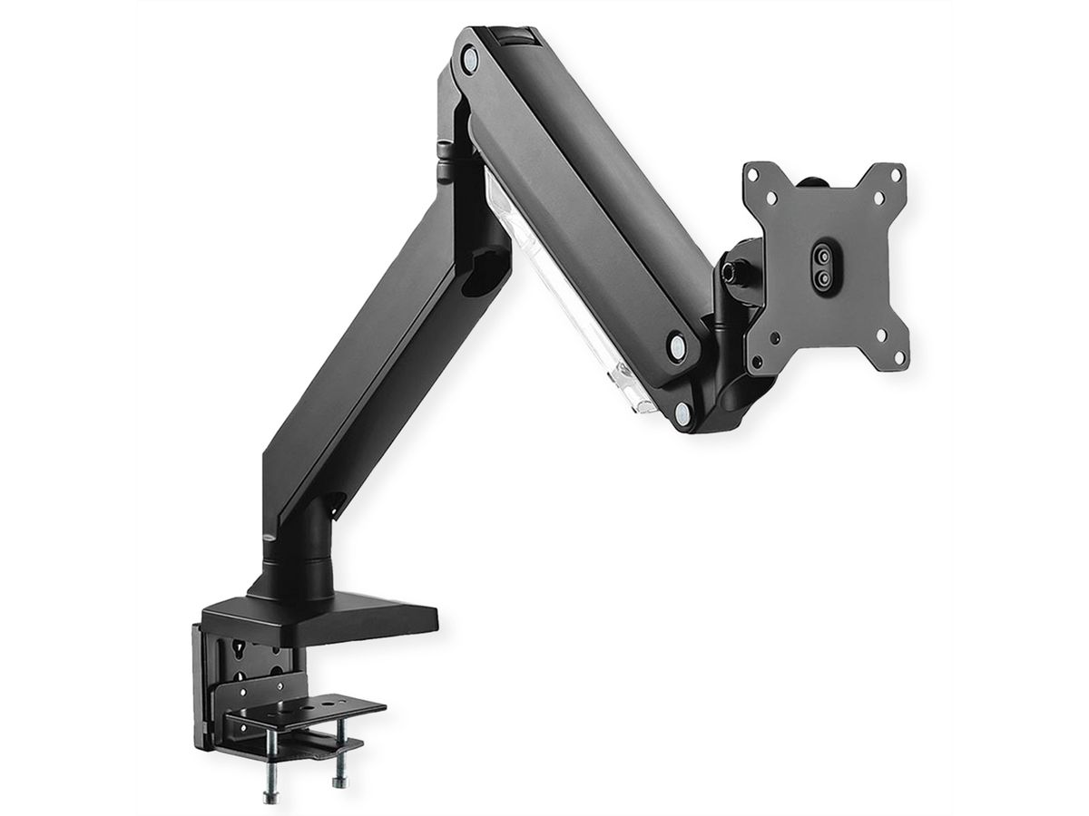 ROLINE LCD-Arm, Tischmontage, Gasfeder, 5 Gelenke, max. 15 kg