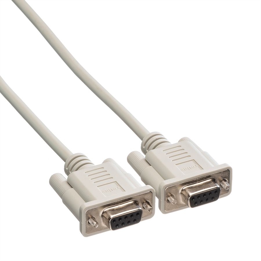 ROLINE 9-9pol. Link-Kabel, BU/BU, 1,8 m