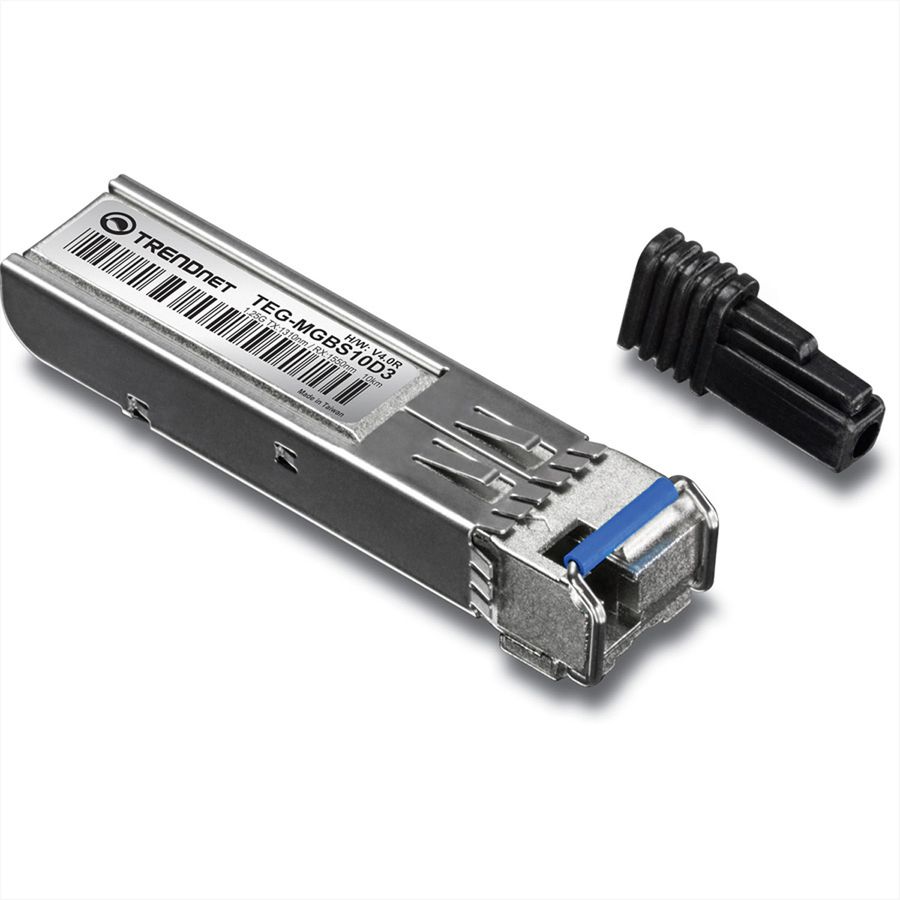 TRENDnet TEG-MGBS10D3 Mini-GBIC, Dual Wavelength Single-Mode LC 1310 10KM
