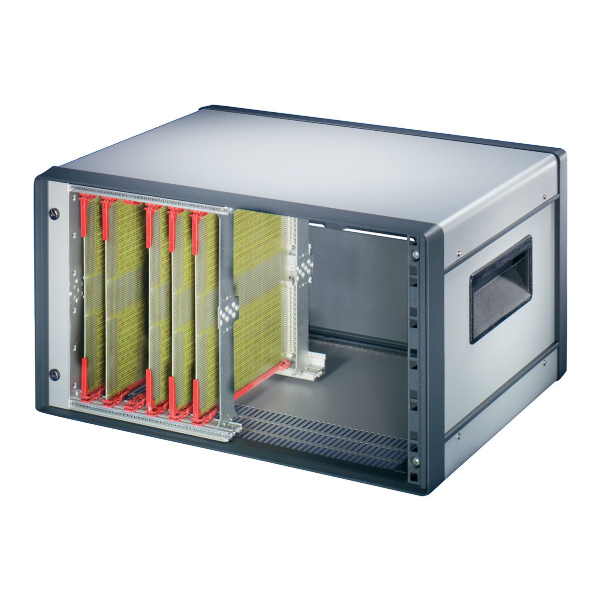 SCHROFF 19"-Gehäuse 6 HE - COMPTEC GEHAEUSE 6HE 500T