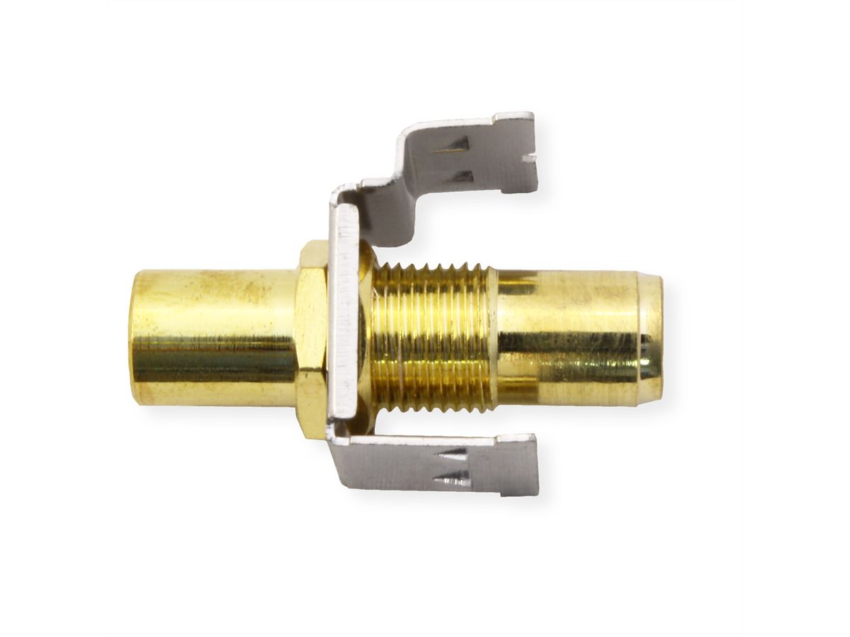 ROLINE RCA-Keystone-Kupplung, Metall, rot