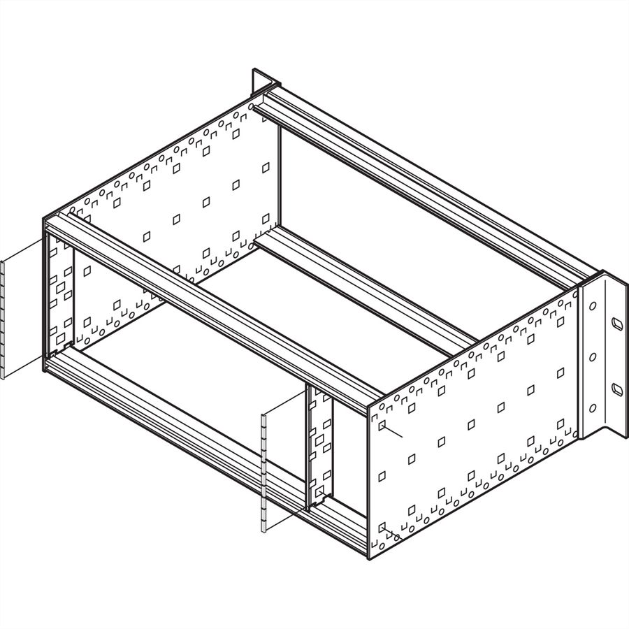 SCHROFF EMV-Schirmung zwischen Busplatine und Seitenwand - TRAEGERLEISTE F BPL 3HE