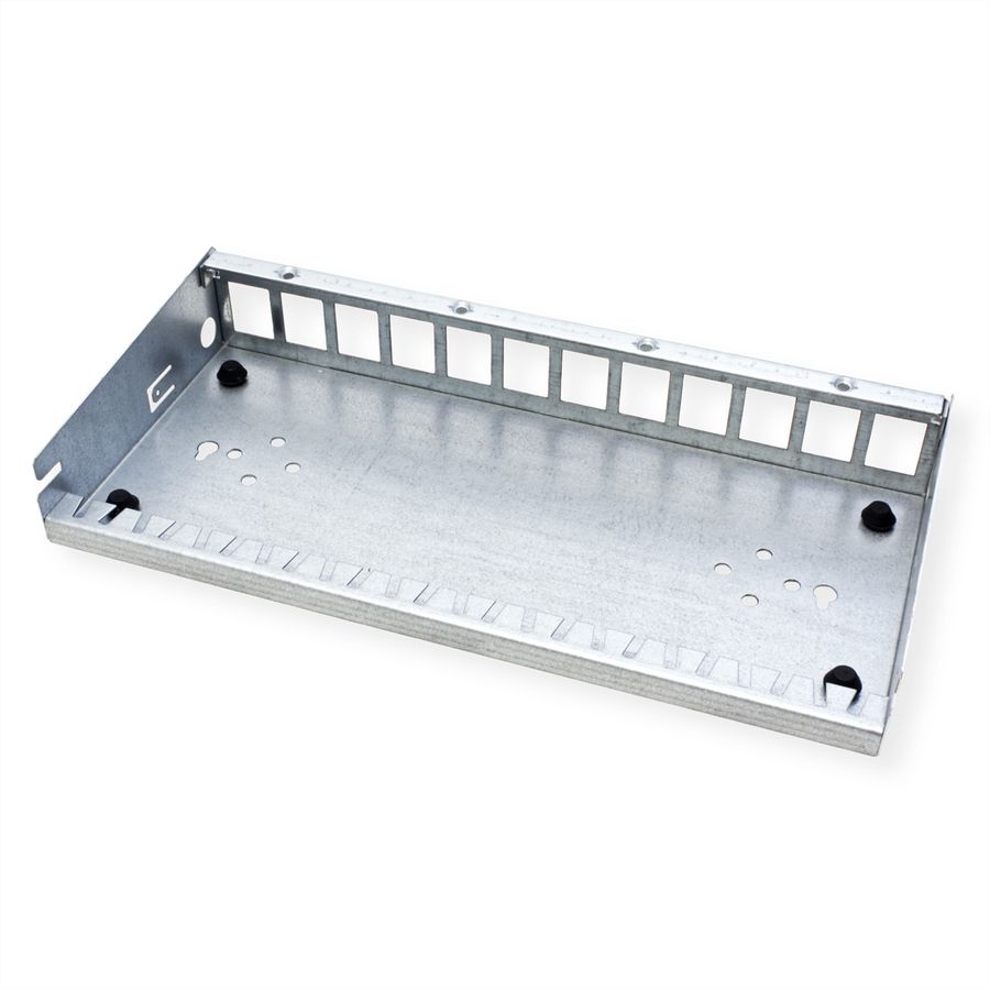 METZ CONNECT Keystone AP-Gehäuse 12 Port reinweiß RAL9010