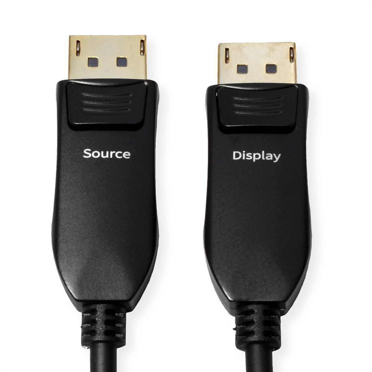 ROLINE DisplayPort v2.1 Kabel (AOC), 10K@60Hz, 54Gbit/s, UHBR13.5, ST/ST, 50 m