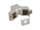 VALUE Kat.8 (Class I) Keystone, geschirmt, werkzeuglos, silberfarben