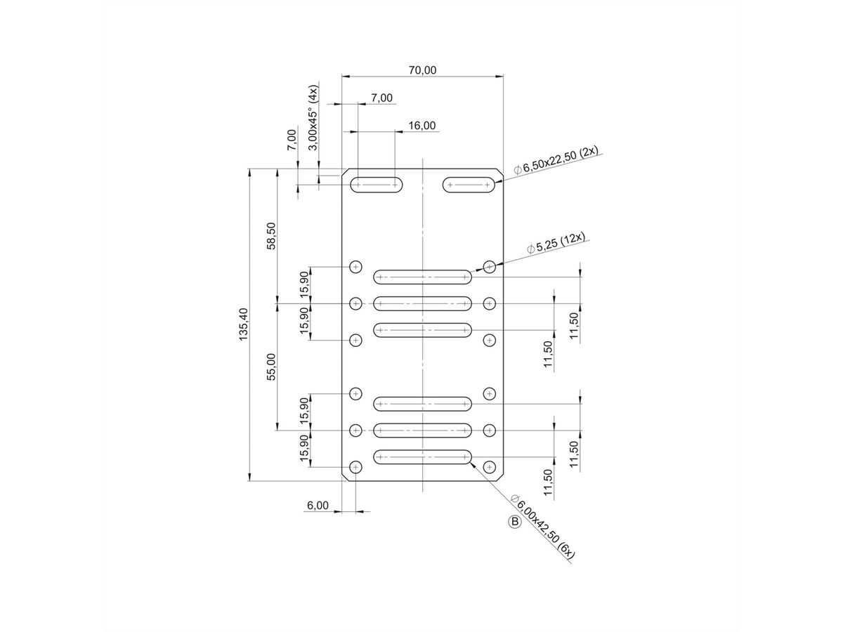 SCHROFF NTS BEFEST.KIT FUER 2 PDU