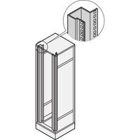 SCHROFF 19"-Winkelprofile mit Universal-Lochung (EIA) - WINKELPROFILE SATZ 47HE 7021