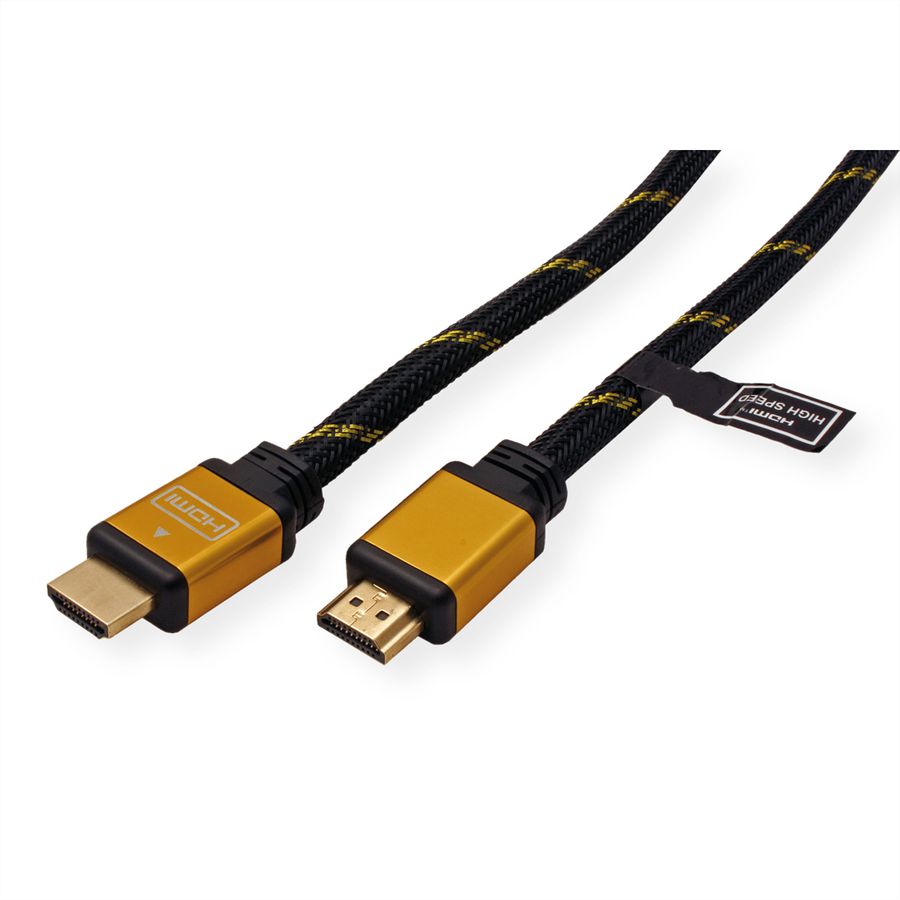 ROLINE GOLD HDMI High Speed Kabel, ST-ST, 2 m