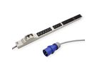 BACHMANN IT PDU ALU 1HE 20x C13 2x Schutzschalter CEE 32A blau