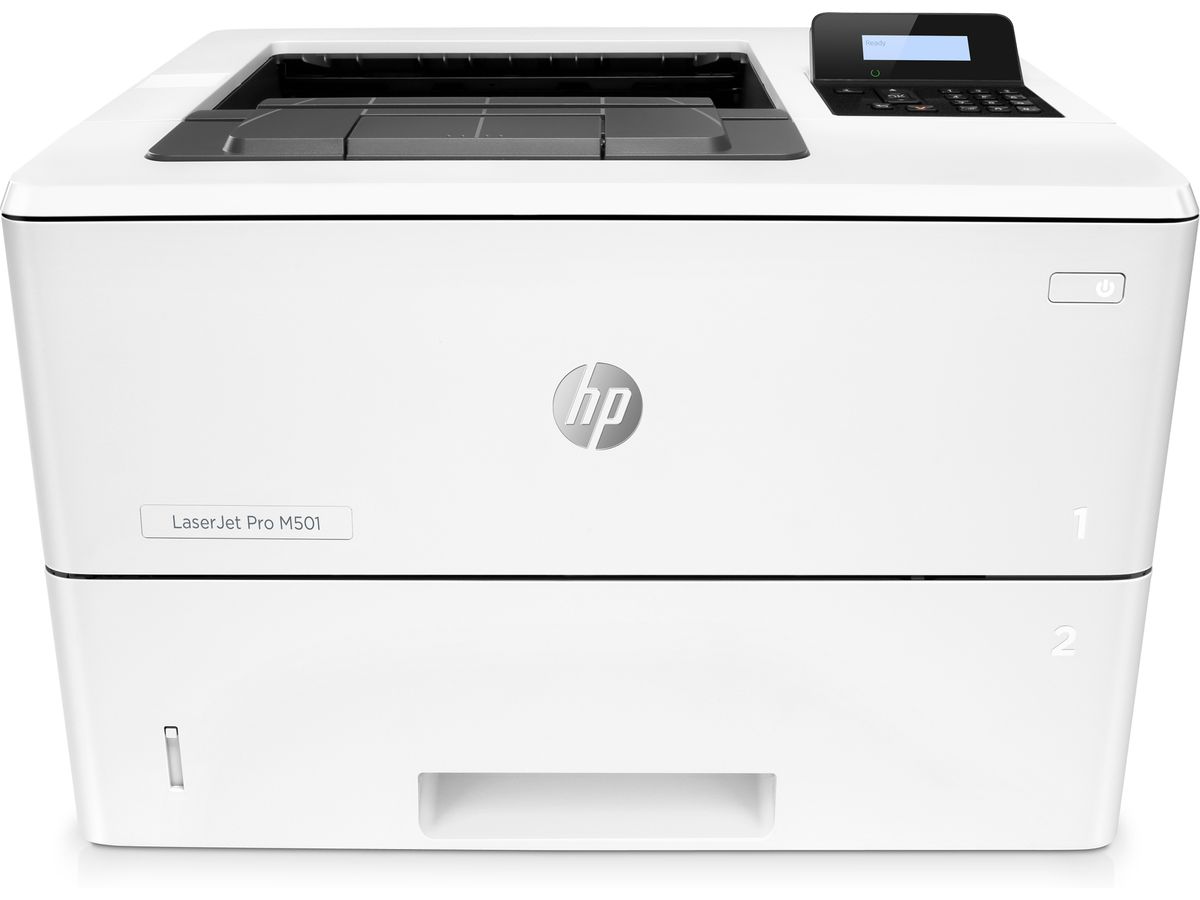 HP LaserJet Pro M501dn, Schwarzweiß, Drucker für Kleine &amp, mittelständische Unternehmen, Drucken, Beidseitiger Druck