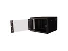 ROLINE 19-Zoll Wandgehäuse Pro 7 HE, 600x600 BxT zweiteilig schwenkbar schwarz