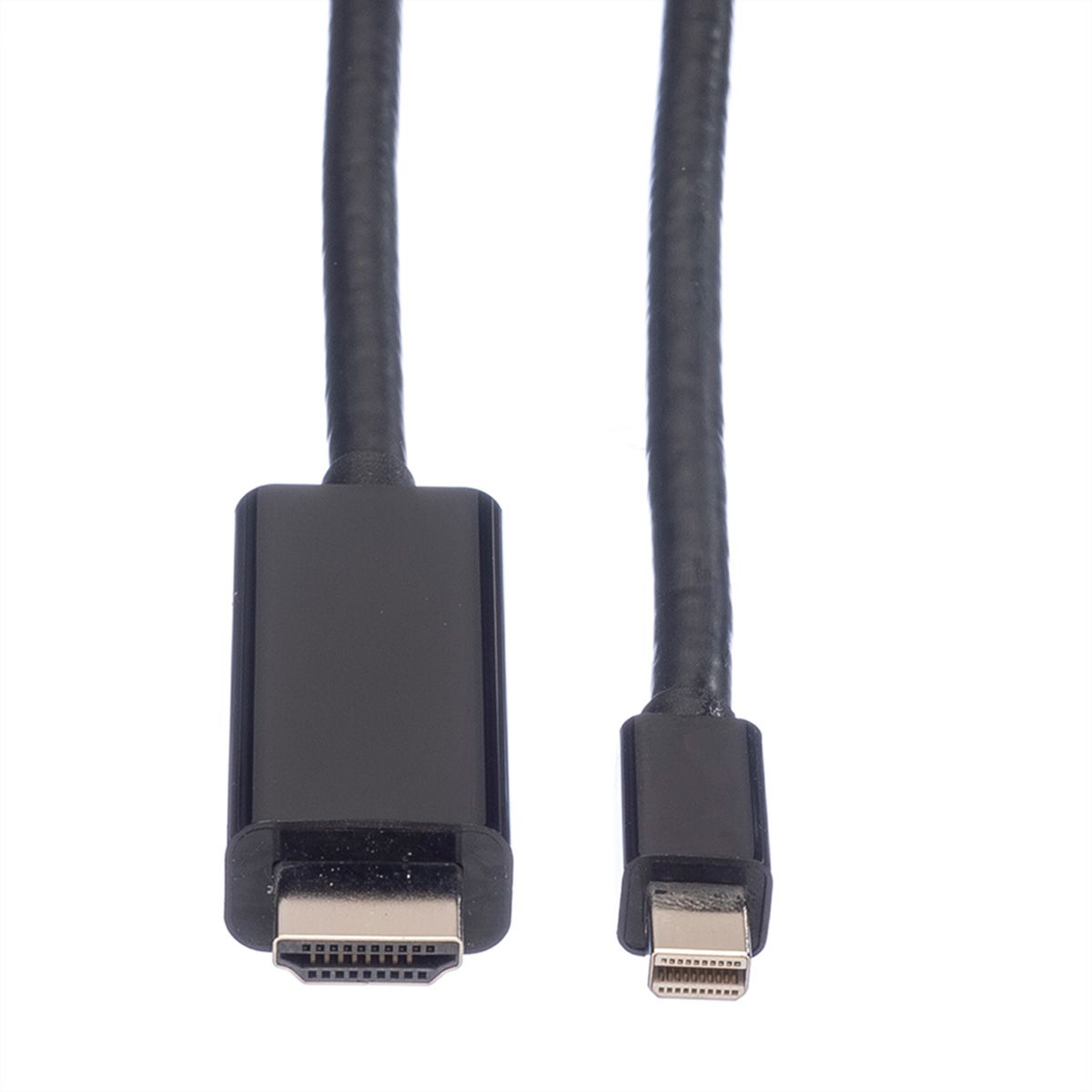 VALUE Mini DisplayPort Kabel, Mini DP-UHDTV, ST/ST, schwarz, 1 m