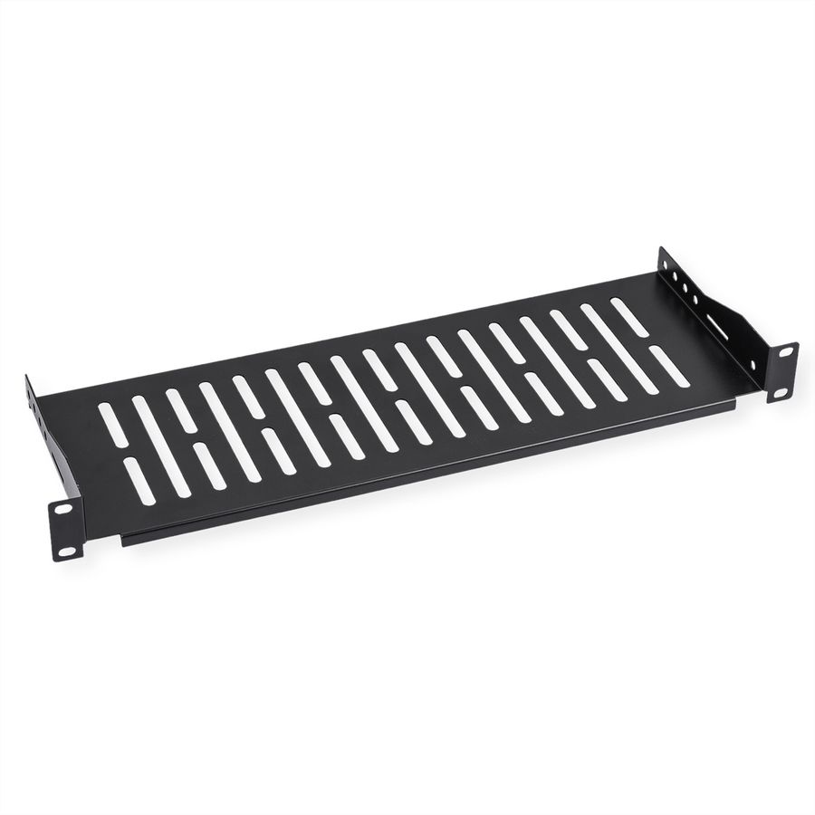 VALUE 19-Zoll-Geräteträger, 485 x 150mm, max. 10 kg, schwarz
