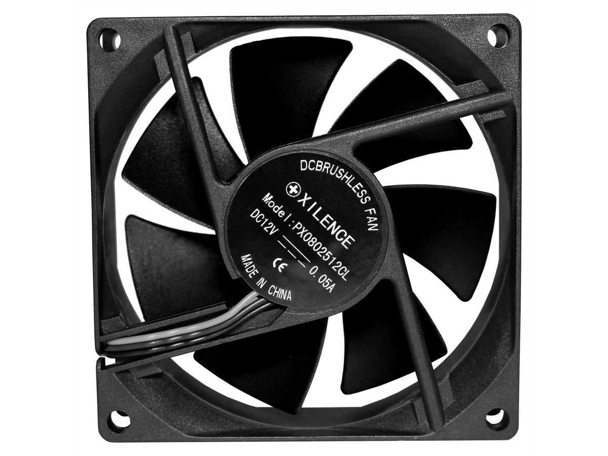 XILENCE XF137 Performance C Gehäuselüfter XPF80.B 80 mm, schwarz