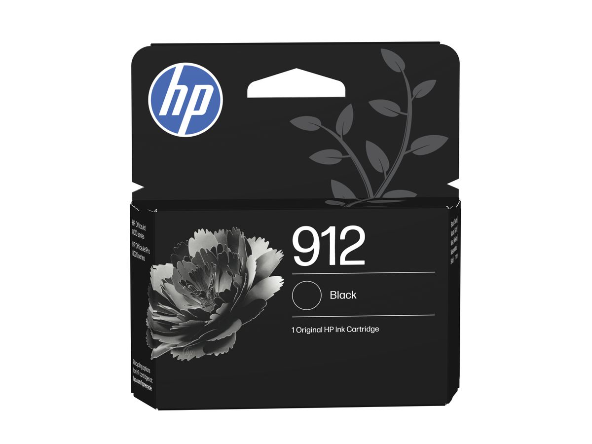 HP 912 Schwarz Original Druckerpatrone
