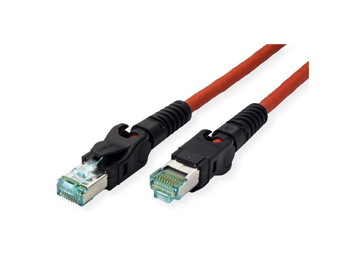 EasyLan VarioBoot Patchkabel Kat.6A, S/FTP, rot, 3 m