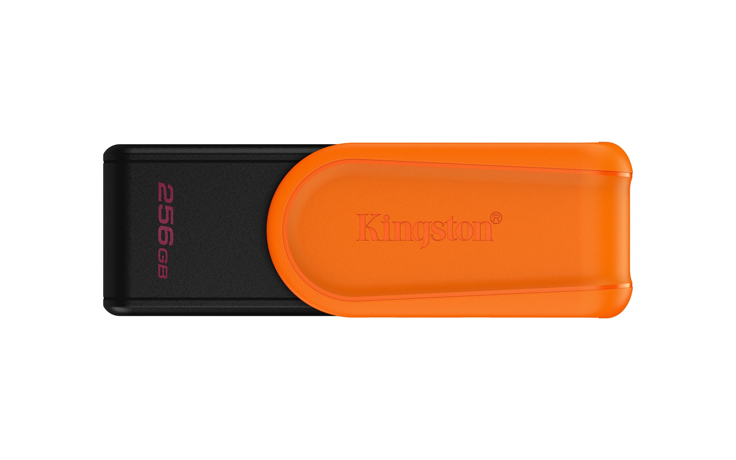 Kingston Technology DataTraveler 256GB Portable USB 3.2 Gen 1 Exodia S (Schwarz/Orange)