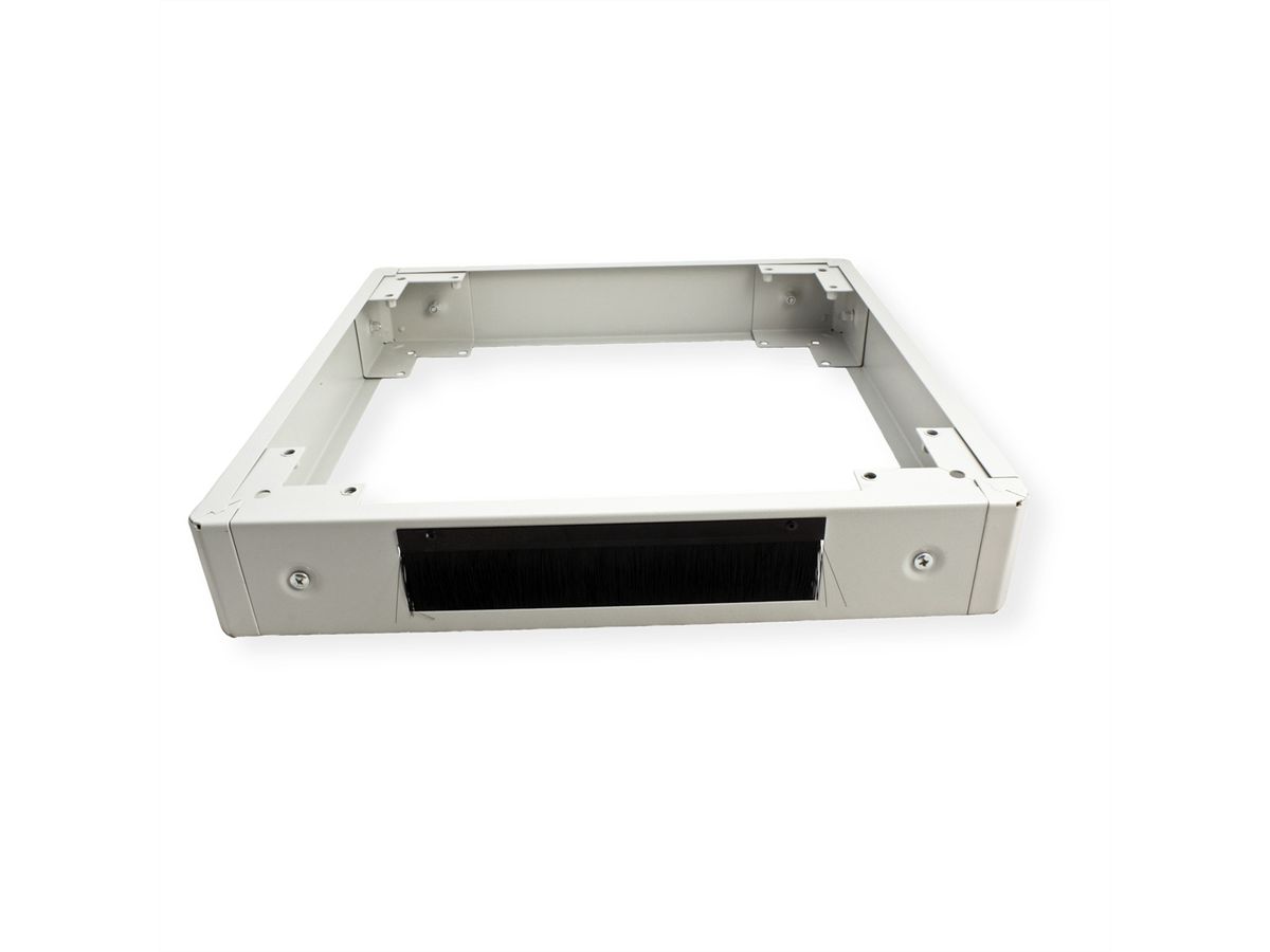 ROLINE Sockel für Netzwerkschrank, 600x600 BxT, grau