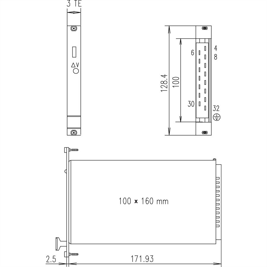 SCHROFF slimpower, 42 W, single - NETZGERAET SLE 105
