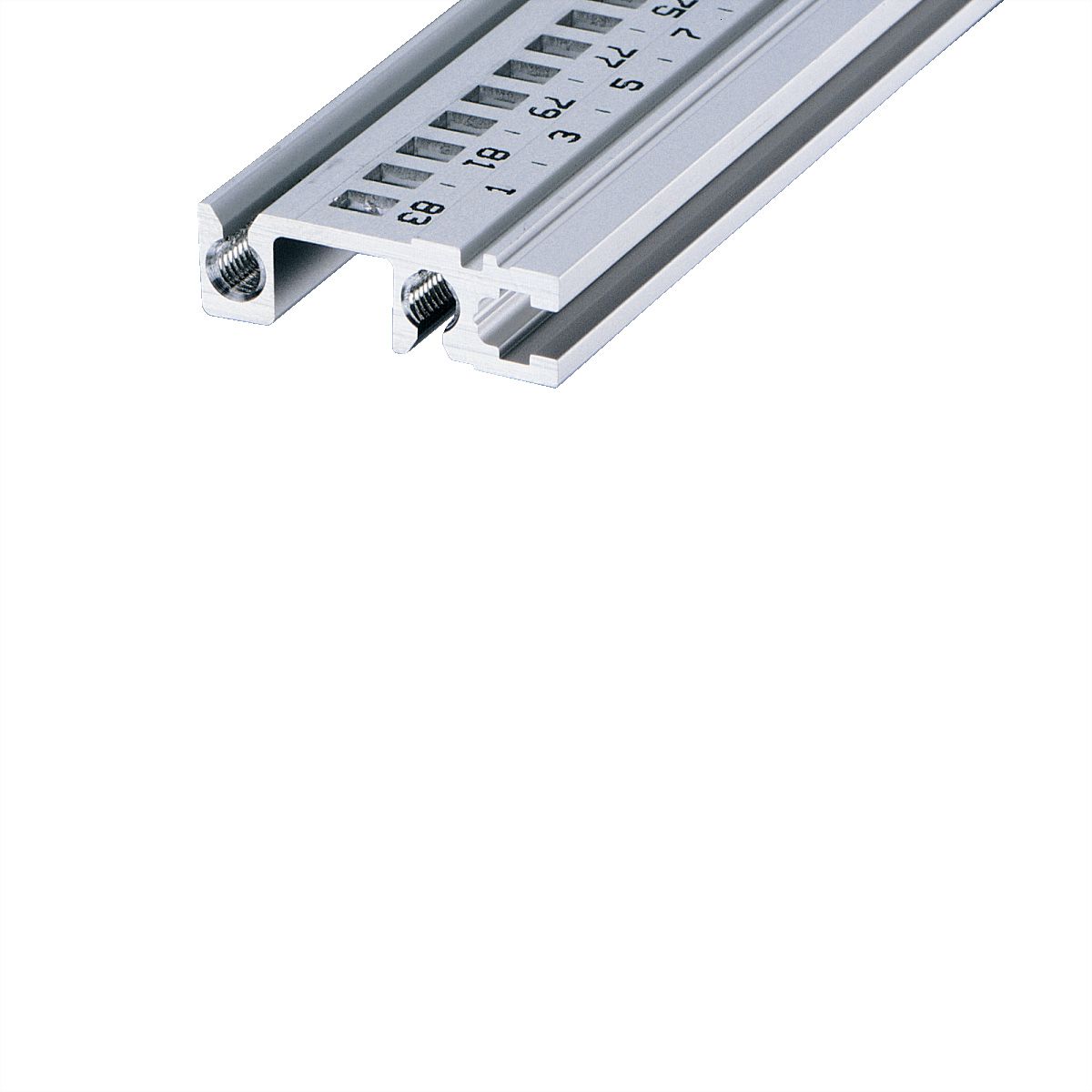 SCHROFF Modulschiene, Typ H-ST stabil, Standard - MODULSCH. HINTEN 20TE H ST