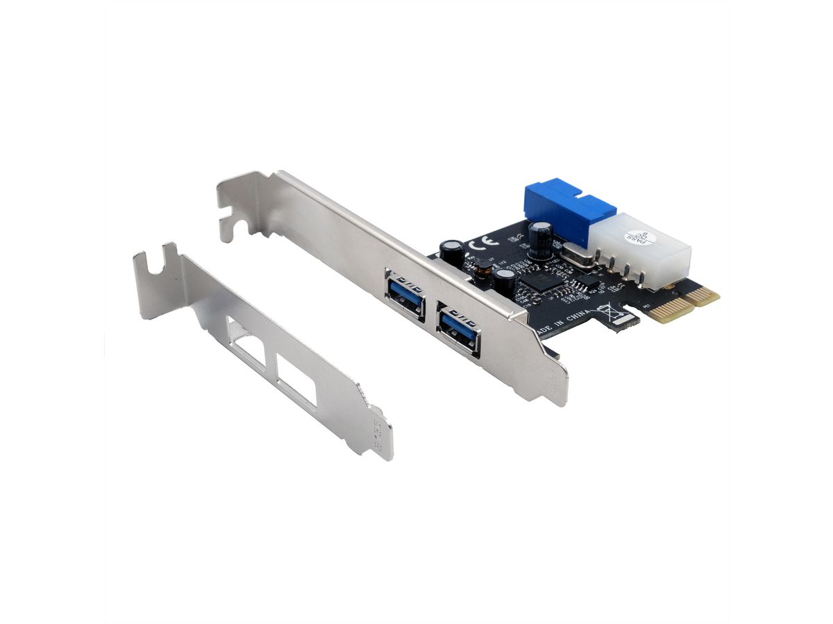 EXSYS EX-11049 2+2-Port USB 3.2 Gen 1 PCIe Karte