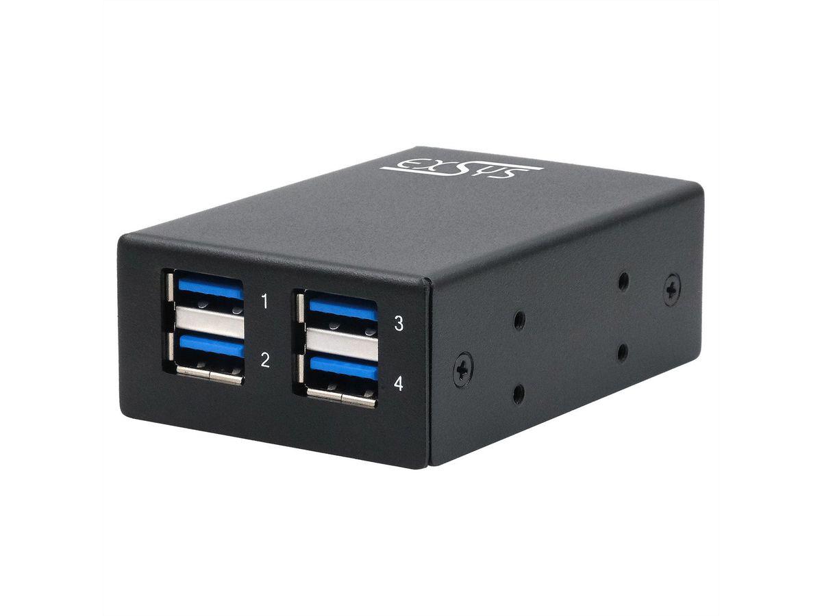 Exsys EX-11240HMS 4-Port USB 3.2 Gen 1 Hub