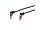 ROLINE USB 2.0 Kabel, Typ-C - Typ-C, ST/ST, 360° Rotation, schwarz / rot, 2 m