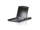 ATEN CL1308N KVM-Switch, 48cm TFT, VGA, PS/2-USB, 8 Port, DE-Layout