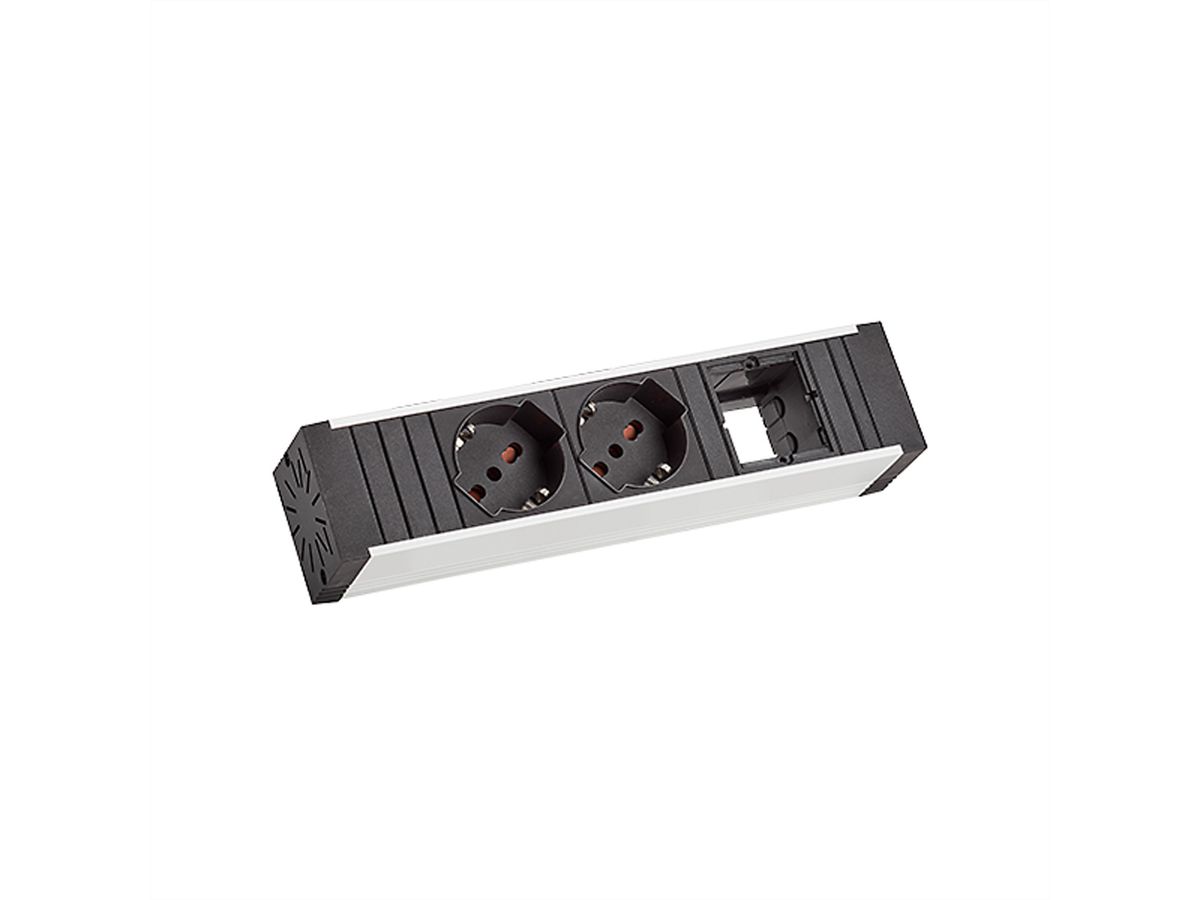 BACHMANN VENID 2xP40 1xCM, Strom 0,2m GST 18 schwarz Italia