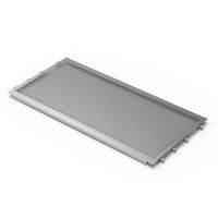 SCHROFF Abdeckblech für Anschraubung an die Seitenwand - ABDECKBLECH EMC 84TE 415T 2ST