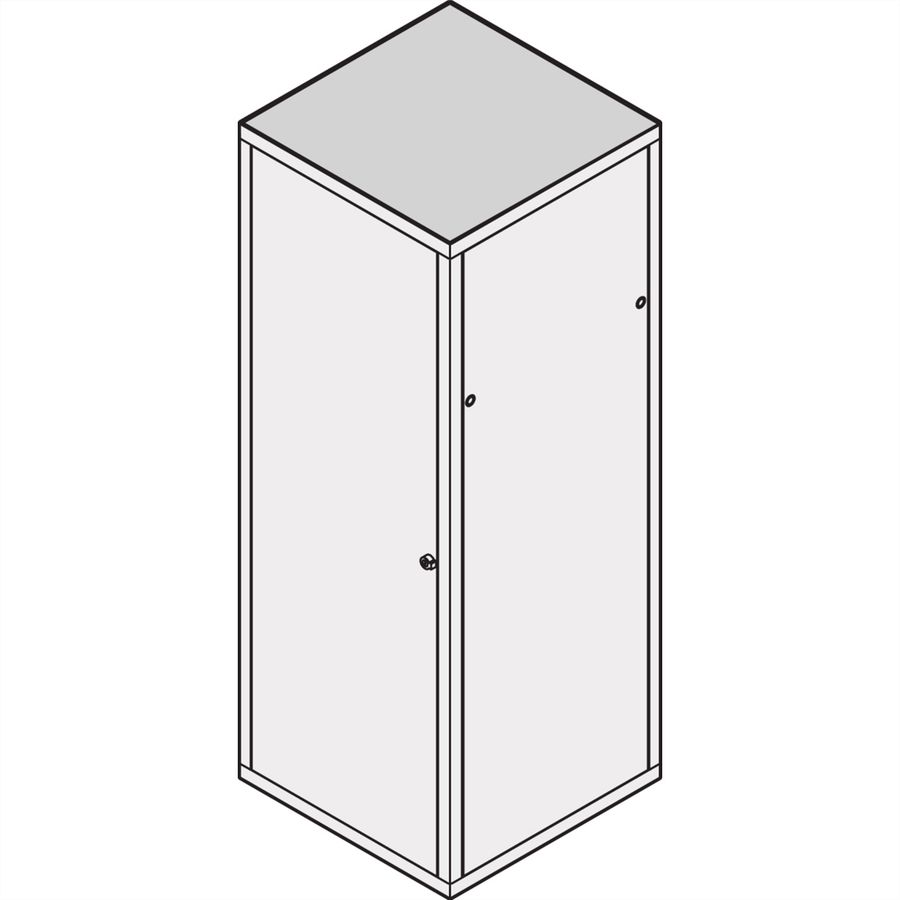 SCHROFF Dach, einliegend, RAL 7030 - DACH EINLIEG.600B 900T 7021