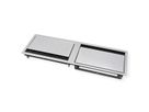 BACHMANN CONI DUO Einbaurahmen 2 x Small, grau