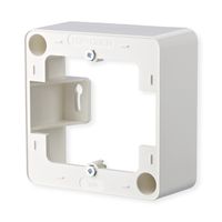 METZ CONNECT Aufputzrahmen 85 x 85 x 35 mm, 1fach, reinweiß