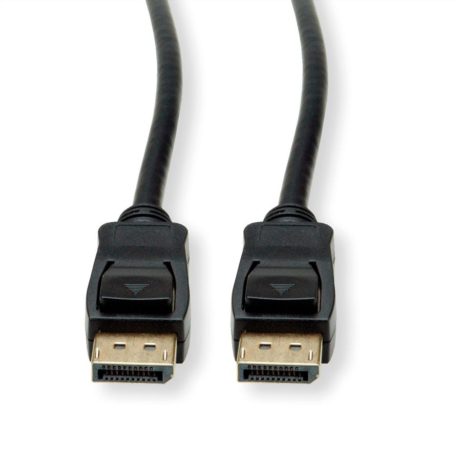 VALUE DisplayPort Kabel, v1.4, DP ST - ST, schwarz, 1,5 m