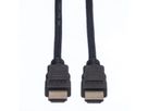 ROLINE HDMI High Speed Kabel mit Ethernet, schwarz, 3 m