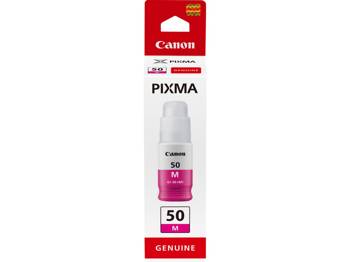 Canon GI-50 M, Hohe Reichweite, Tintenflasche, Magenta