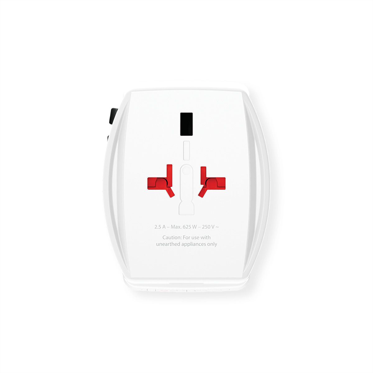Skross MUV USB A/C 45PD Reiseadapter mit USB-C Kabel, Weltweit