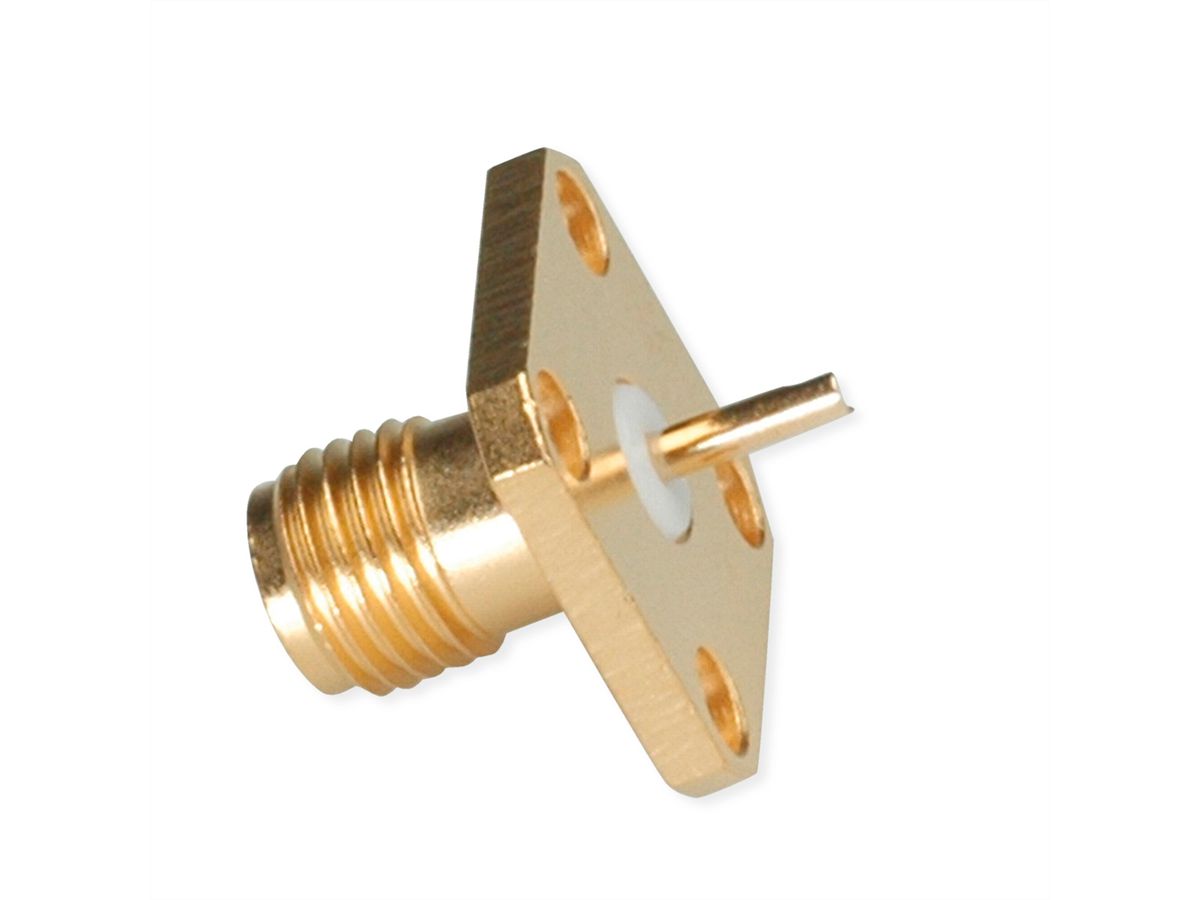 TELEGÄRTNER SMA-Einbaubuchse mit Flansch